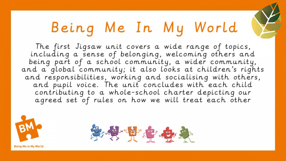 Being me in my world